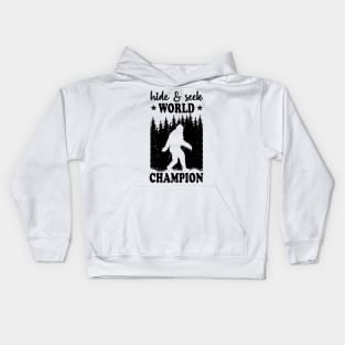 Sasquatch Silhouette Kids Hoodie